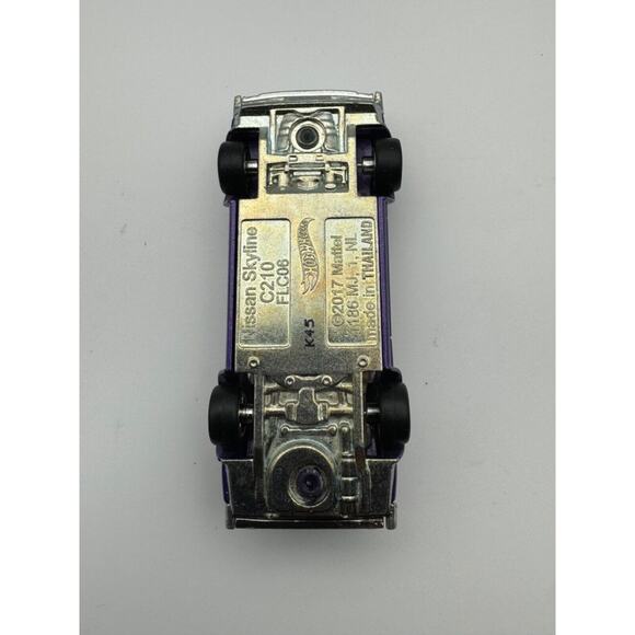 Hot Wheels Nissan Skyline C210 Premium Japan Historics2 2017 Purple Loose - Picture 5 of 5